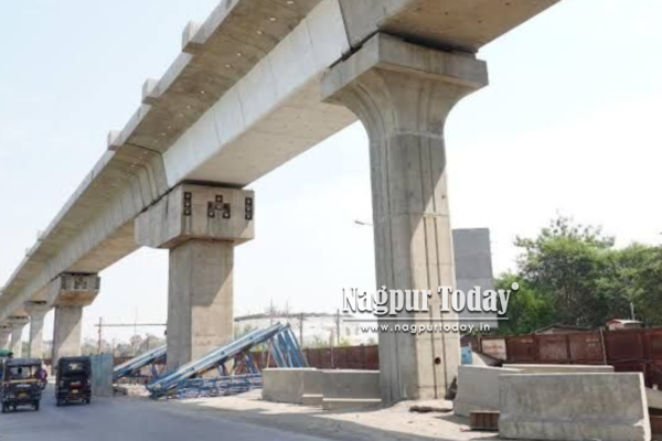 नागपुरातील खैरि परिसरात मेट्रो बांधकाम साहित्याची चोरी; १७ लाखांचा मुद्देमाल लंपास