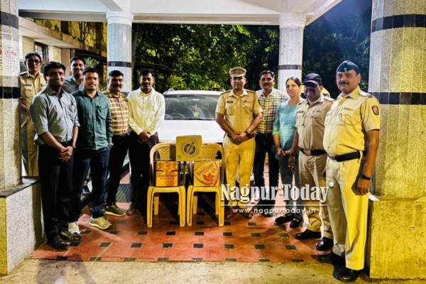 Nagpur Liquor Smuggling Busted: Bajaj Nagar Police Seize Beer Worth ₹15 Lakh