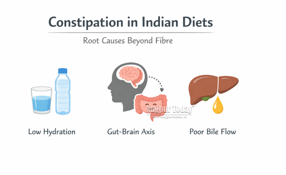 Digestion Problem Inida Constipation in Indian Diets: Root Causes Beyond Fibre