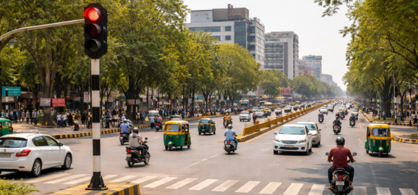 Nagpur Activates Red Blinker Signals at 31 Junctions Amid Heatwave