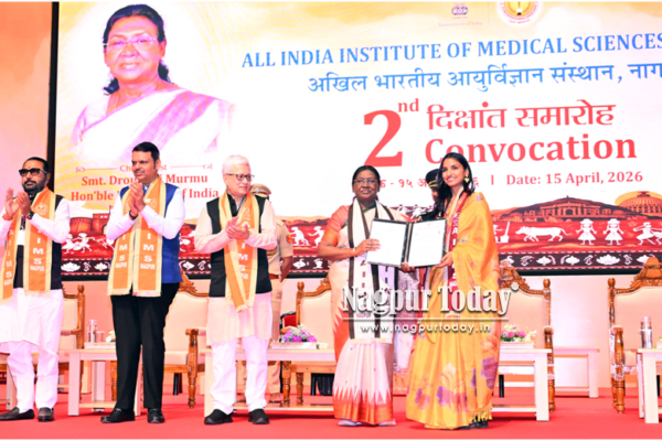 President Murmu at AIIMS Nagpur Convocation