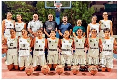 Two Nagpur cagers, officials in Maha teams for basketball nationals