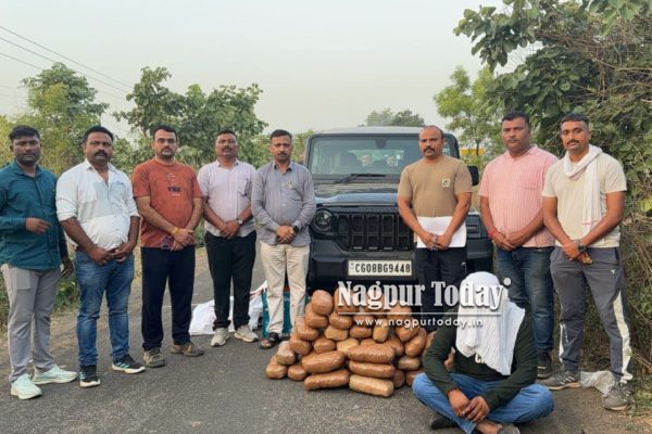 Video गोंदिया: “ब्लैक थार” में ड्रग्स का खेल खत्म, 54 लाख का गांजा पकड़ा, इंटरस्टेट सिंडिकेट बेनकाब