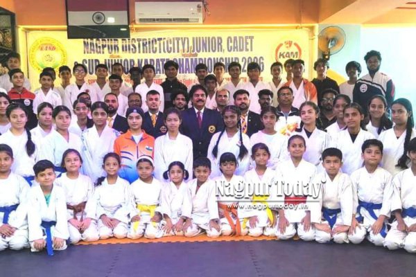 Nagpur Karate Team Ready for Maharashtra State Sub-Junior, Cadet & Junior Championship 2026