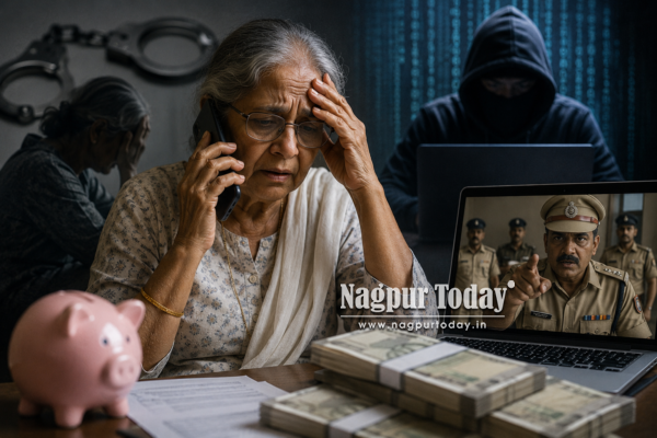 Nagpur Woman Loses Rs 90.65 Lakh in Shocking ‘Digital Arrest’ Cyber Scam