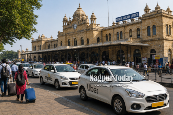Cab aggregators enter Nagpur Railway Station, auto mafia grip broken