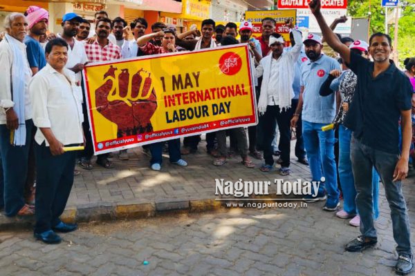 YUVA Highlights Climate Vulnerability of Construction Workers on International Labour Day in Nagpur