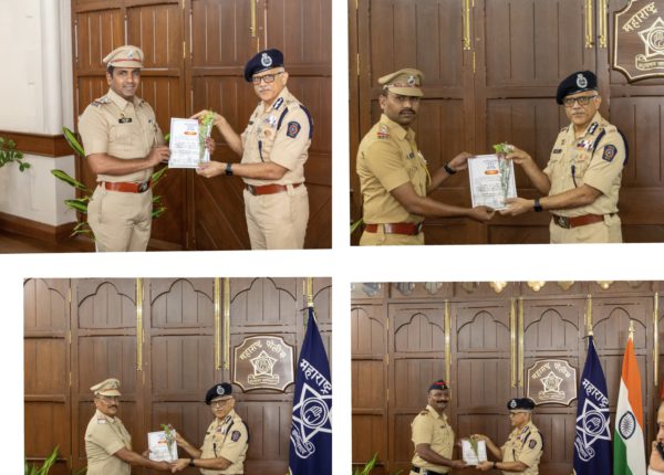 Nagpur Police Honoured by Maharashtra DGP for Cracking Rs 3 Crore Burglary Case