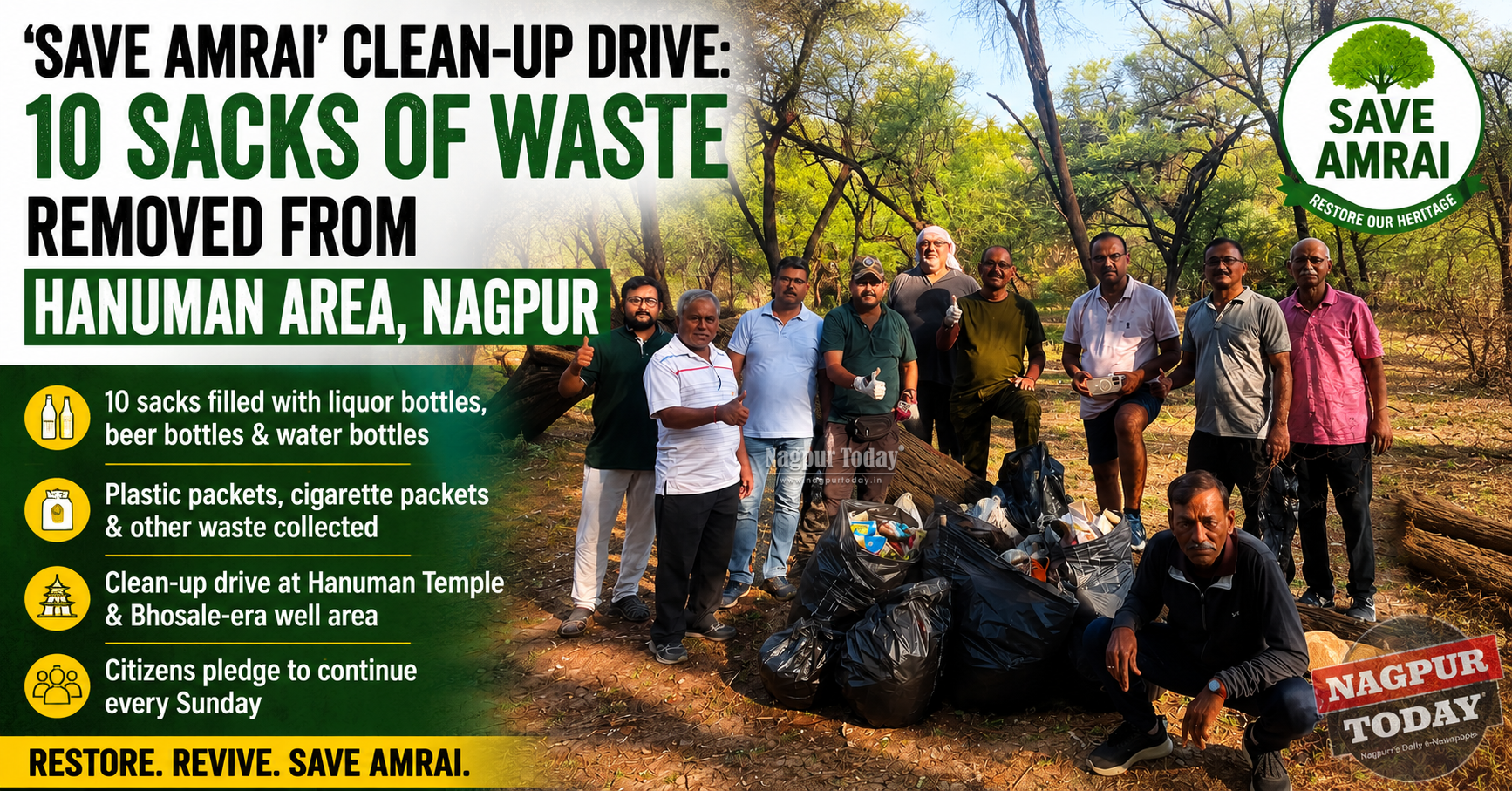 ‘Save Amrai’ Campaign Cleans Historic Sonagaon Site, Citizens Remove 10 ...