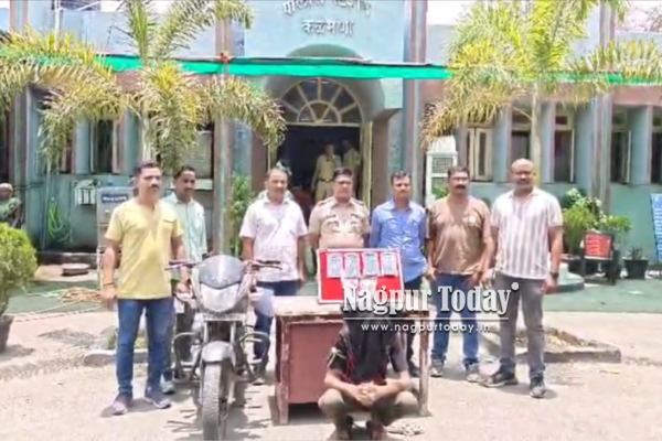 कलमना मार्केट परिसर में मोबाइल चोर गिरफ्तार, पुलिस ने 1.44 लाख रुपये का माल किया बरामद