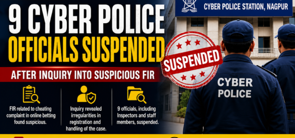 Nagpur: 9 Cyber Police Officials Suspended After Inquiry Into Suspicious FIR