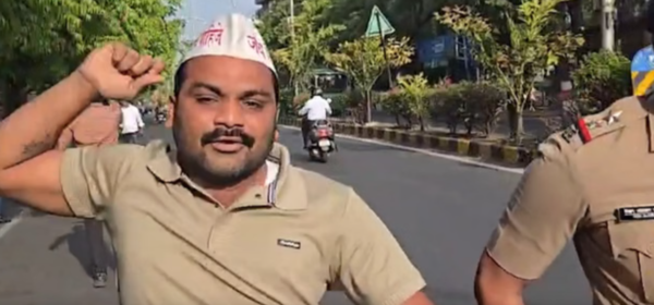 Protests Mark Maharashtra Day in Nagpur