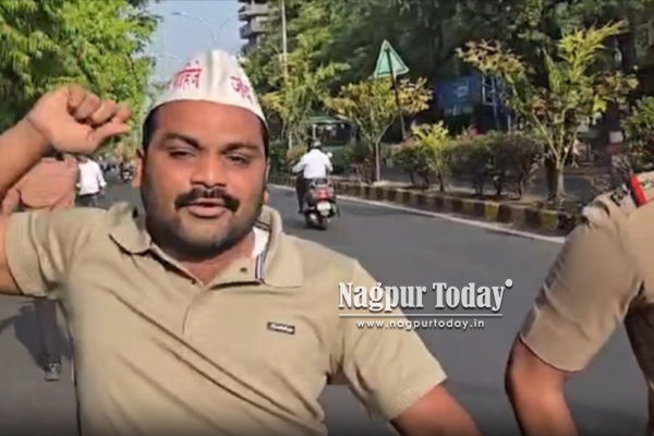 Protests Mark Maharashtra Day in Nagpur