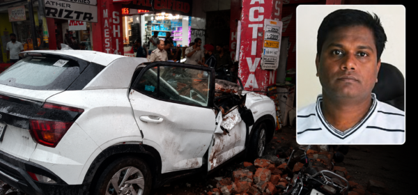 Nagpur: One Killed as Parapet Wall Collapses at Geetanjali Square