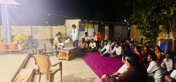 Hudkeshwar Police Station Conducts ‘Police at Your Doorstep’ Drive in Adalia Village, Addresses Public Grievances