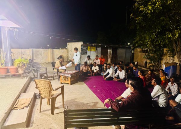 Hudkeshwar Police Station Conducts ‘Police at Your Doorstep’ Drive in Adalia Village, Addresses Public Grievances