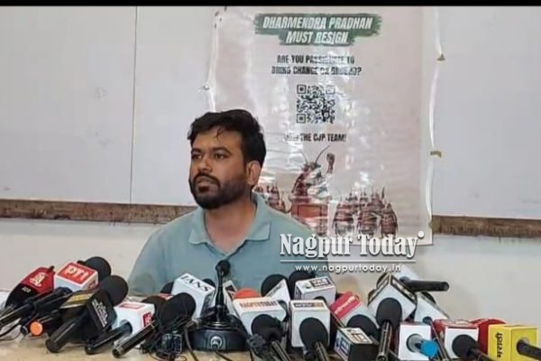 धर्मेंद्र प्रधानांचा राजीनामा घेतल्याशिवाय माघार नाही; नागपुरातून अभिजीत दिपके यांचा सरकारला इशारा