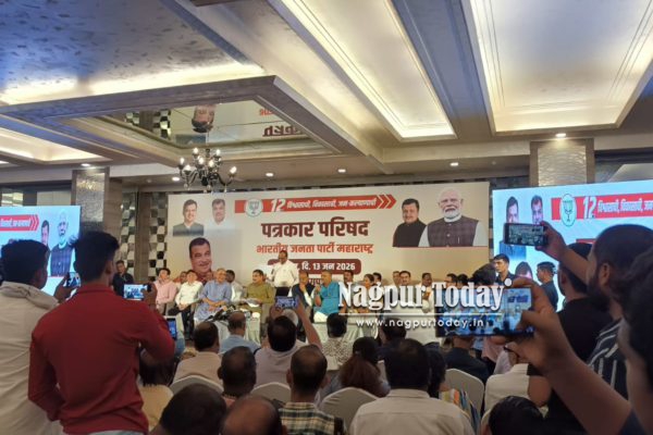 मोदी सरकारच्या 12 वर्षांत देशाने विकासाची नवी दिशा पकडली; नागपूरच्या प्रगतीचाही गडकरींकडून आढावा
