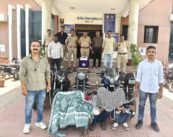 Yashodhara Nagar Police Crack 8 Theft Cases, Arrest Four Notorious Accused;