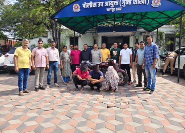Crime Branch Bust in Nagpur: MD Drugs, Deadly Weapons and Jewellery Worth ₹16 Lakh Seized