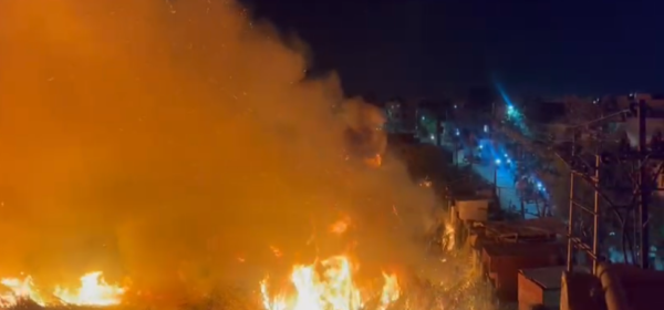 Massive Fire Breaks Out in Garbage Dump at Dighori’s Raut Nagar in Nagpur