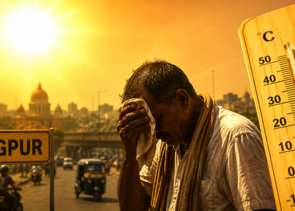 Heatwave Fury in Nagpur: 98 Unidentified Deaths Reported in May, Extreme Heat Suspected