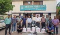 55 Kg Ganja Seized, Two Arrested in Nagpur