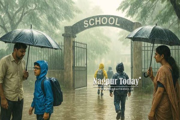 Nagpur Schools, Colleges, Anganwadis to Remain Closed on July 29 Amid Heavy Rain Alert