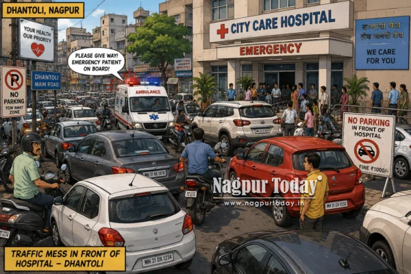 Nagging problem: HC cracks down on Dhantoli traffic chaos, summons top cop, NMC official