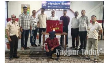 Nephew held within 24 hours for stealing gold worth Rs 27.78 lakh from uncle’s house in Koradi