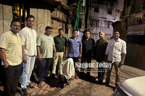 नागपुरात १.१४५ किलो गांजासह युवक जेरबंद; मुख्य आरोपी फरार, शोधमोहीम सुरू