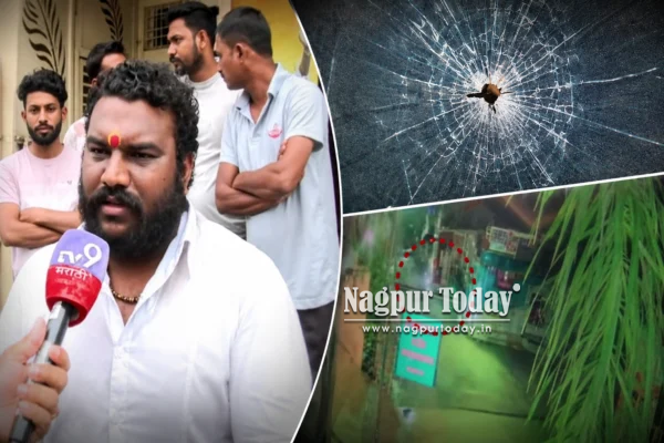 Firing at Congress corporator Shubham Motghare’s house in Wathoda; daughter narrowly escapes