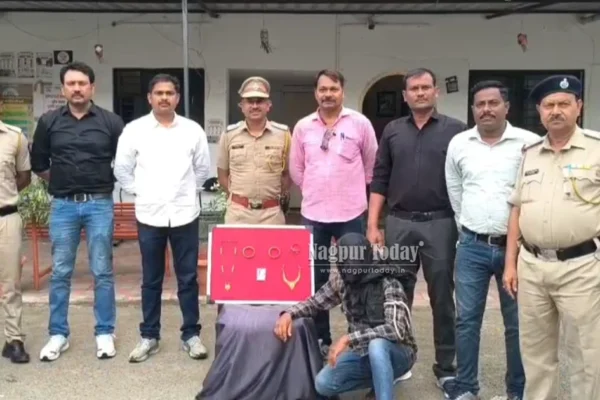 मानकापुरातील लाखो रुपयांच्या चोरीचा छडा; ५० ते ६० सीसीटीव्ही कॅमेऱ्यांच्या मदतीने चोराला अटक