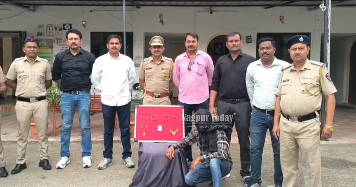 मानकापुरातील लाखो रुपयांच्या चोरीचा छडा; ५० ते ६० सीसीटीव्ही कॅमेऱ्यांच्या मदतीने चोराला अटक
