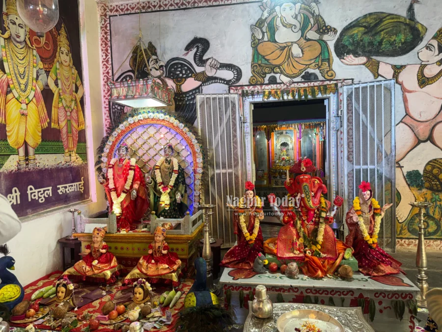 चांदीची महालक्ष्मी, राजेशाही अलंकार अन् २९८ वर्षांचा वारसा;नागपूरच्या भोसले घराण्याची अनोखी परंपरा!