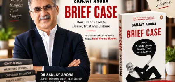 After Forty Years In Advertising, Dr Sanjay Arora’s Brief Case Opens for Pre-Order