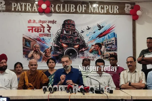 नागपुरात डीजेसह लेझर लाईटवर कायमस्वरूपी बंदीसाठी जनचळवळ; संदीप जोशी यांचे आवाहन