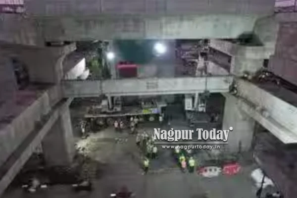 Nagpur Metro Phase-II: First I-Girder Erected at Hingna Station