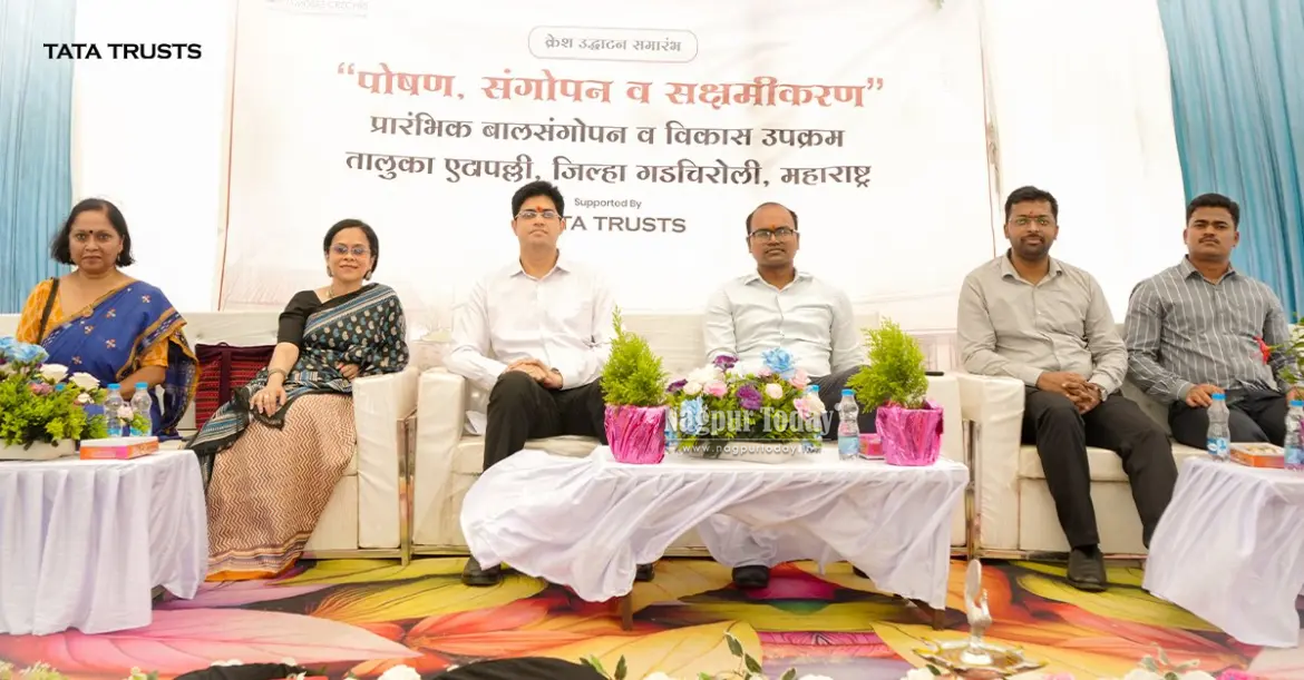 Tata Trusts, Mobile Creches Launch First Community Creche in Gadchiroli