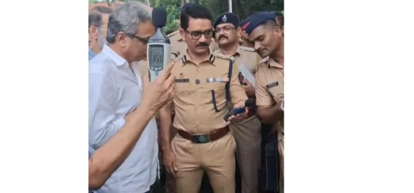 Nagpur Police Test DJ Sound Levels Ahead of Festivals