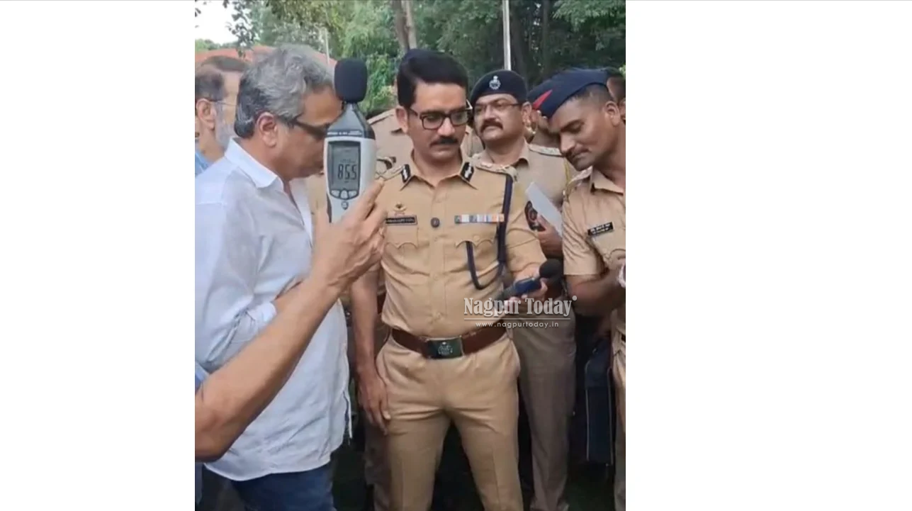 Nagpur Police Conduct Sound Level Checks for Festivals
