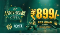 Final Week: Londe Jewellers Gold & Diamonds 37th Anniversary Offer Closes 10 September, Flat Rs 899 Per Gram Making Charges on 22K Gold