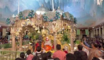 Large Crowds Gather at Nagpur’s Tekdi Ganpati Temple for Ganesh Chaturthi