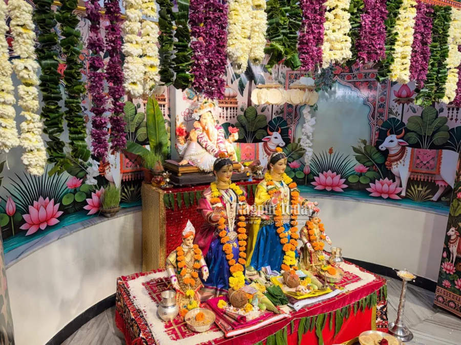 महागौरी महालक्ष्मी का तीन दिवसीय आयोजन