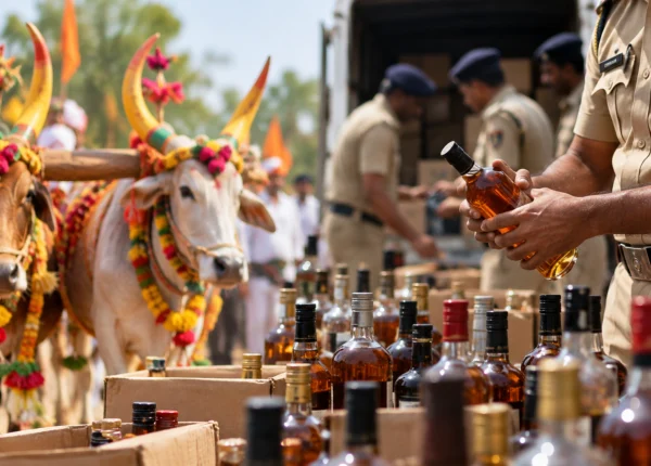 Special Teams Formed to Crack Down on Illegal Liquor Ahead of Pola Festival in Nagpur