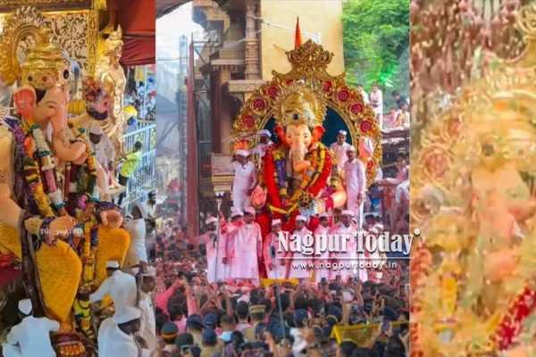 ‘पालखी निघाली राजाची…’; लालबागचा राजा विसर्जनासाठी मार्गस्थ होणार, भक्तांचा जल्लोष