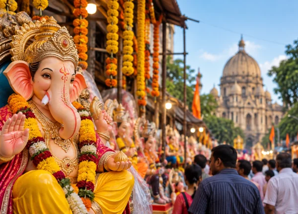 Ganesh Chaturthi 2026: Bappa Arrives in Nagpur as City Begins 12-Day Festive Celebrations
