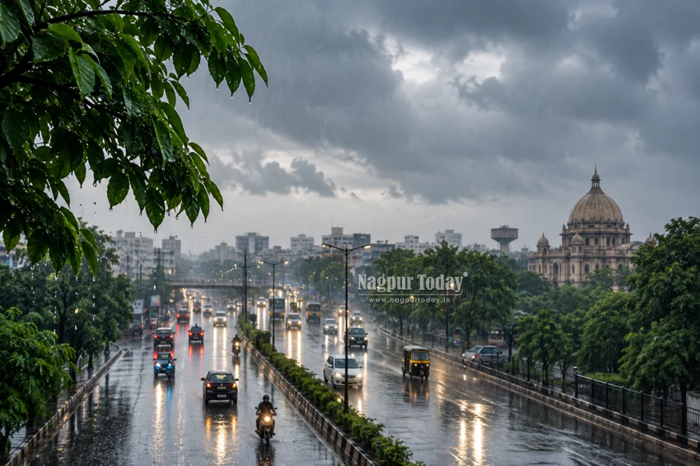 Nagpur Rain Alert Ends Monday as Rain Intensity Expected to Ease