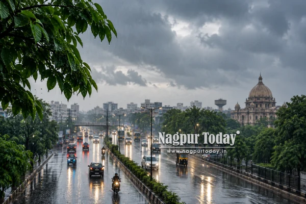 Nagpur Rain Alert Ends Monday as Rain Intensity Expected to Ease