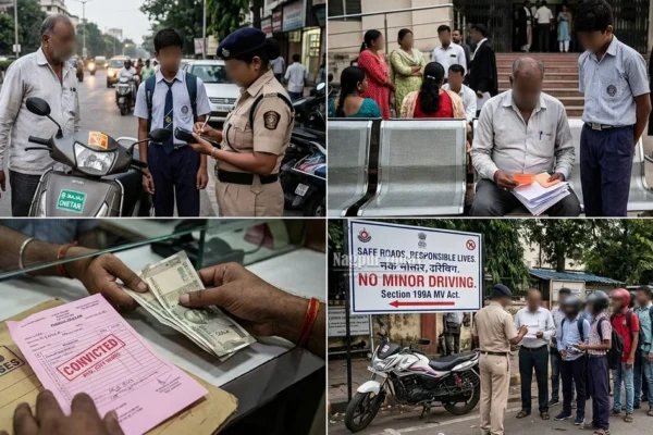 Parents Fined ₹30,000 in 26 Minor Driving Cases